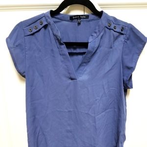 Blue-greyish blouse size small